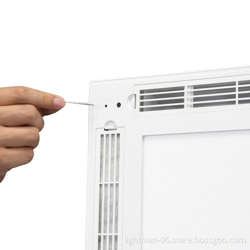 50W Air Purification Nano LED Panel Light 600x600